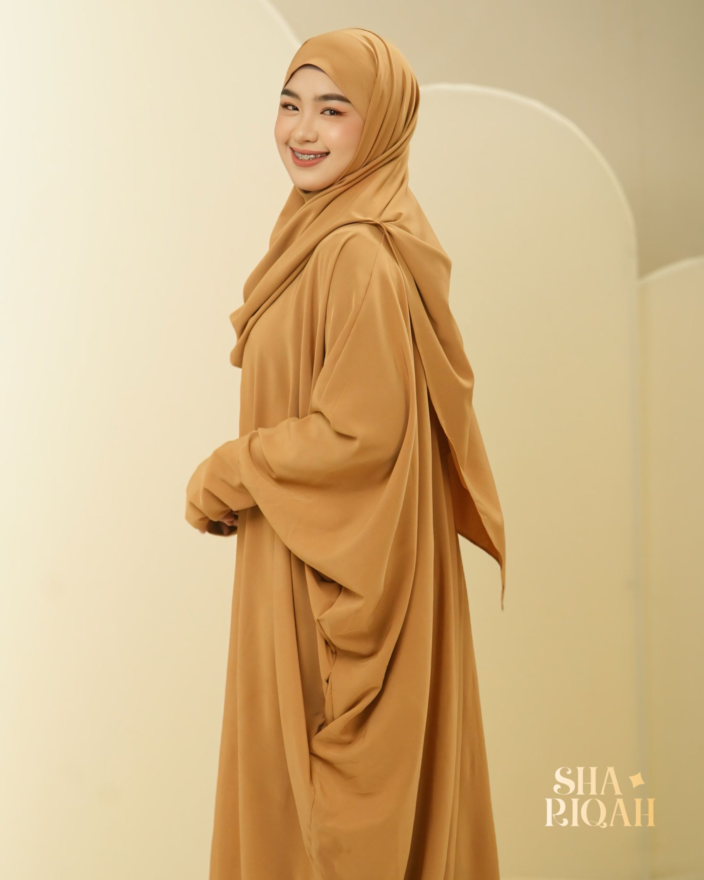 Onesie Prayer Dress in Bronze