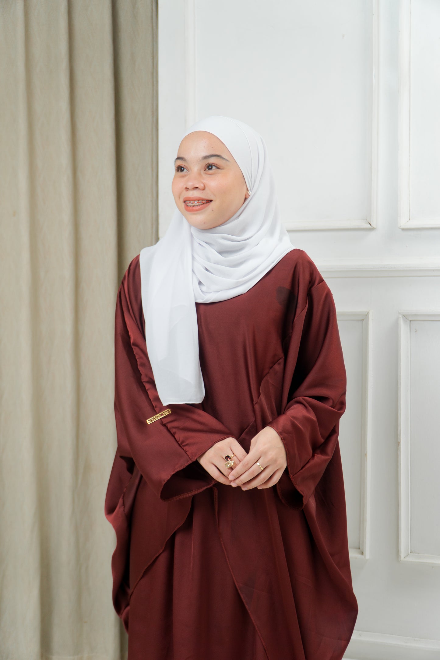 Thameena Coords in Burnt Maroon