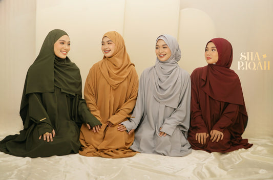 2025 Prayer Dress (attached hijab) in all colors