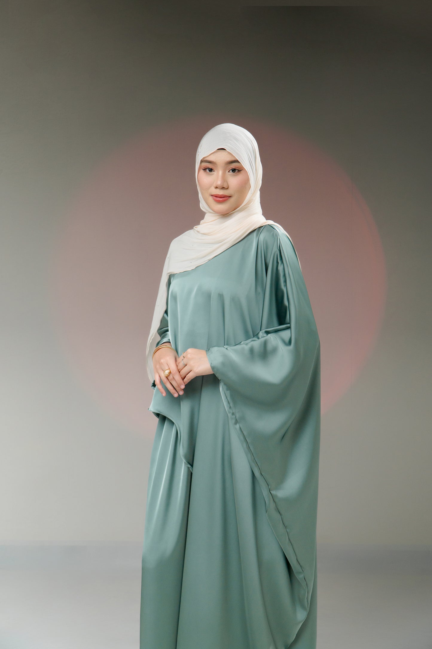 Mahreen 2-piece Set in Cyan