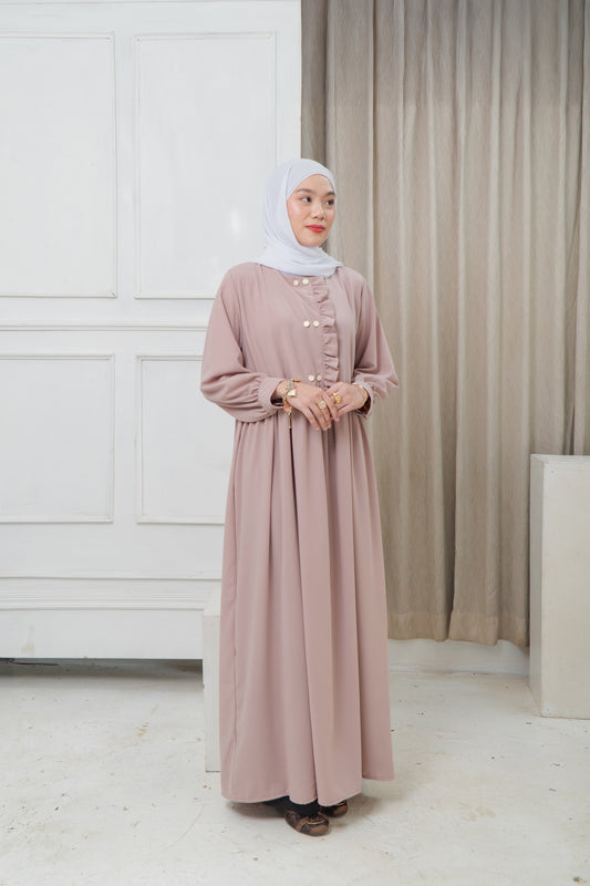 Laila Dress in Taupe
