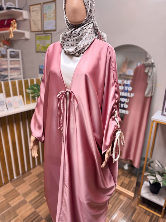 Aniqa 2-piece Abaya in Blush