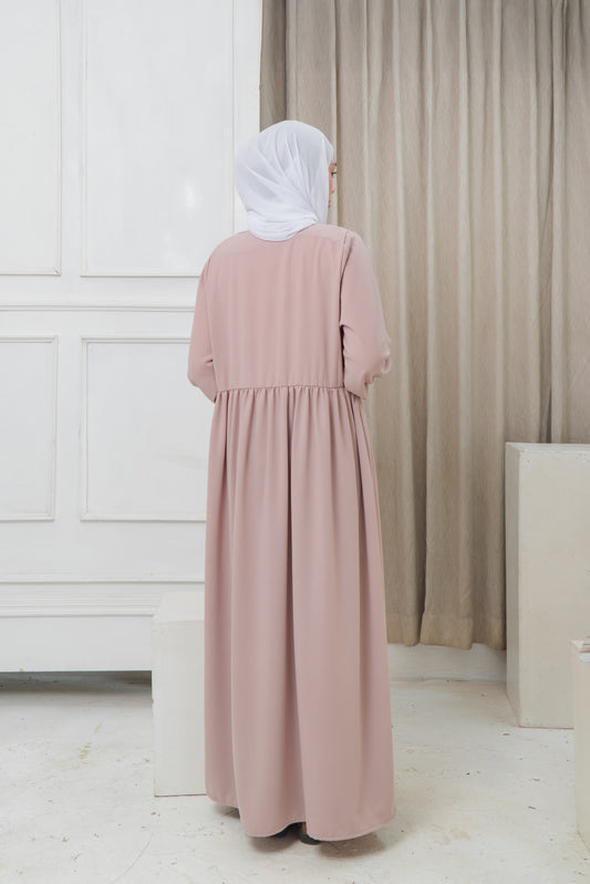 Laila Dress in Taupe