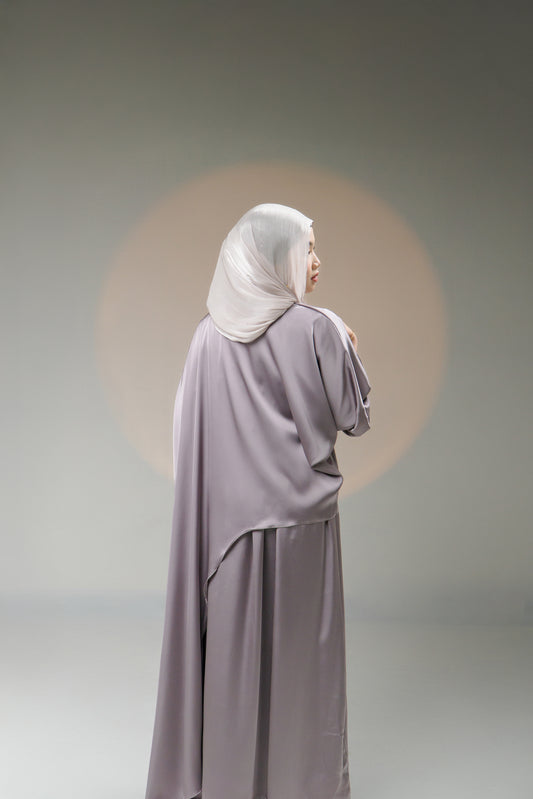 Mahreen 2-piece Set in Heather gray