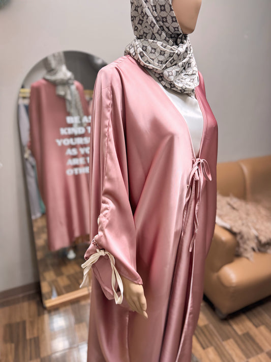 Aniqa 2-piece Abaya in Blush