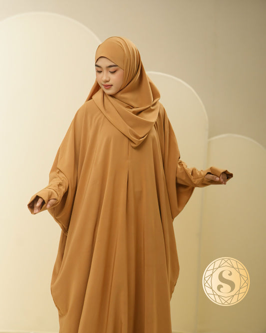 Onesie Prayer Dress in Bronze